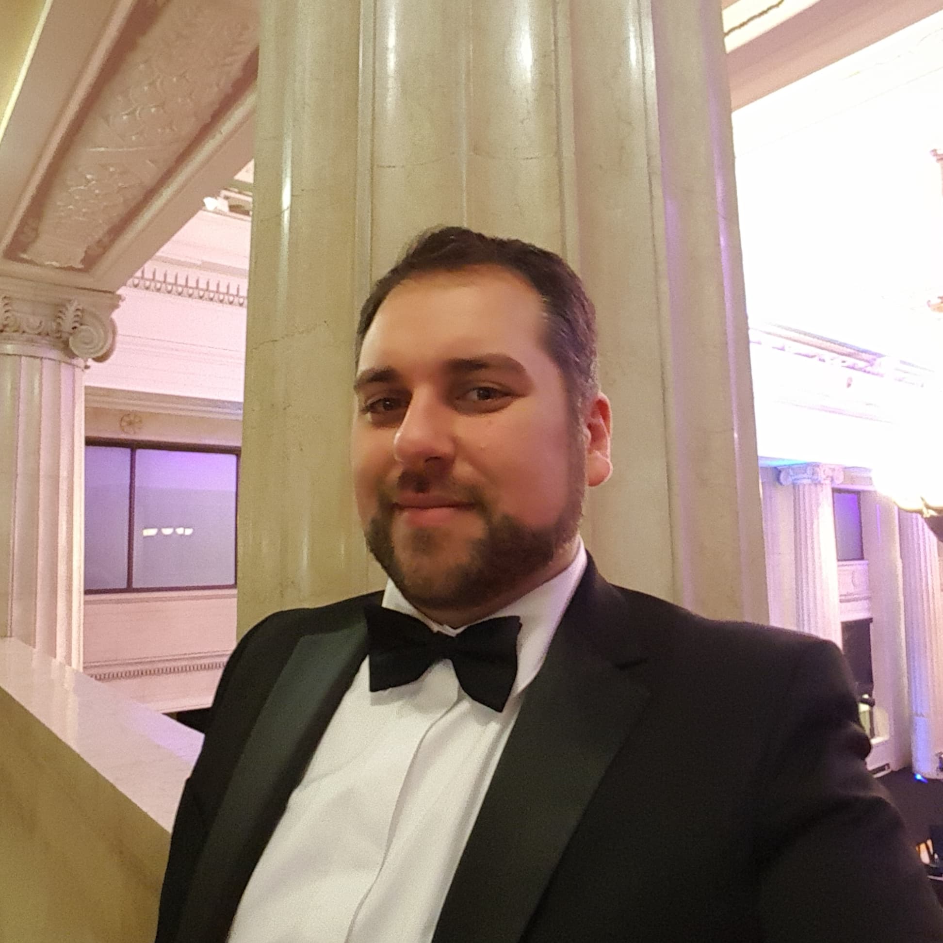 Rida Alwan at a formal industry evening